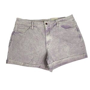 Universal Threads VTG Midi Shorts Light lavender Wash Sz 16 NWT